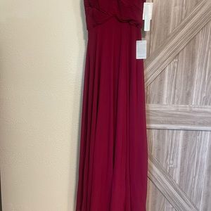 NWT Women’s formal strapless dress. Size 3.